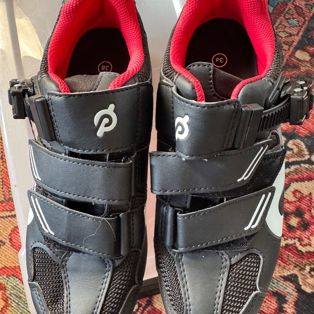 Peloton Cycle Shoes Unisex Size 38, Women's 7